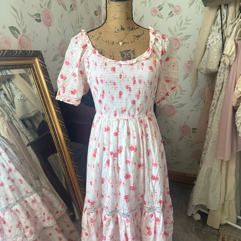 LSF x Target Pink Floral Maxi Dress - Picture 2 of 10